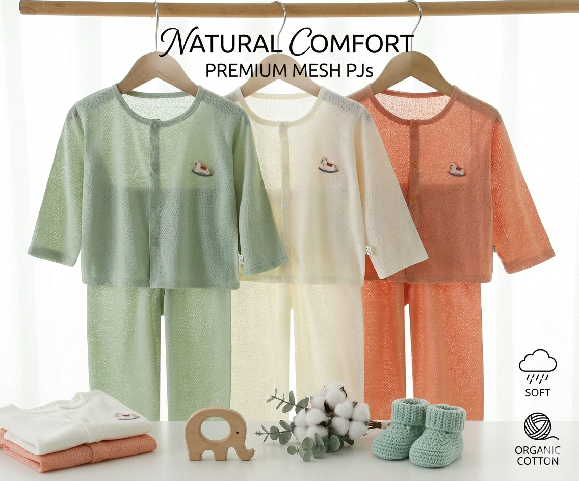 Breathable Mesh PJ Set